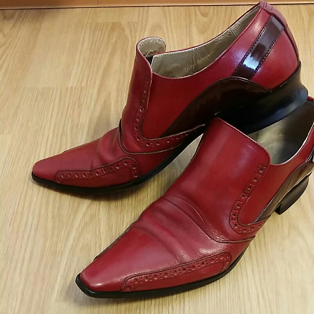 トルネードマート　レザー　ベルト　靴　シューズ　Sサイズ　