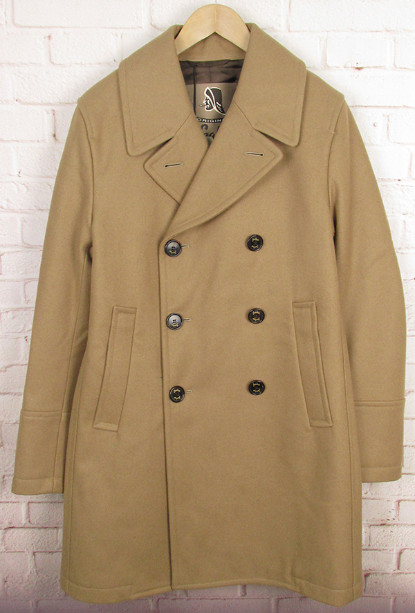 KH7804 SEALUP シーラップ 50002JAP ウール メランジ Pコート 48