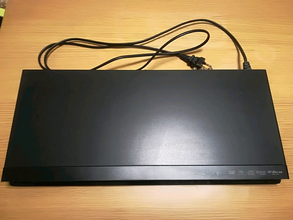 SONY ソニー　ブルーレイディスク　DVD　プレーヤー　コード付　説明書付　良品