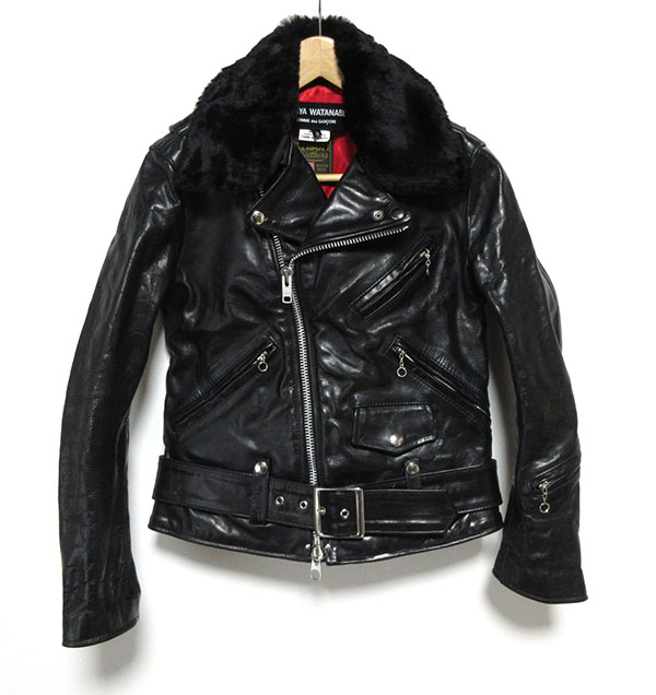 Junya Vanson Leather Jacket Junya Watanabe Black Size 42 UK US In