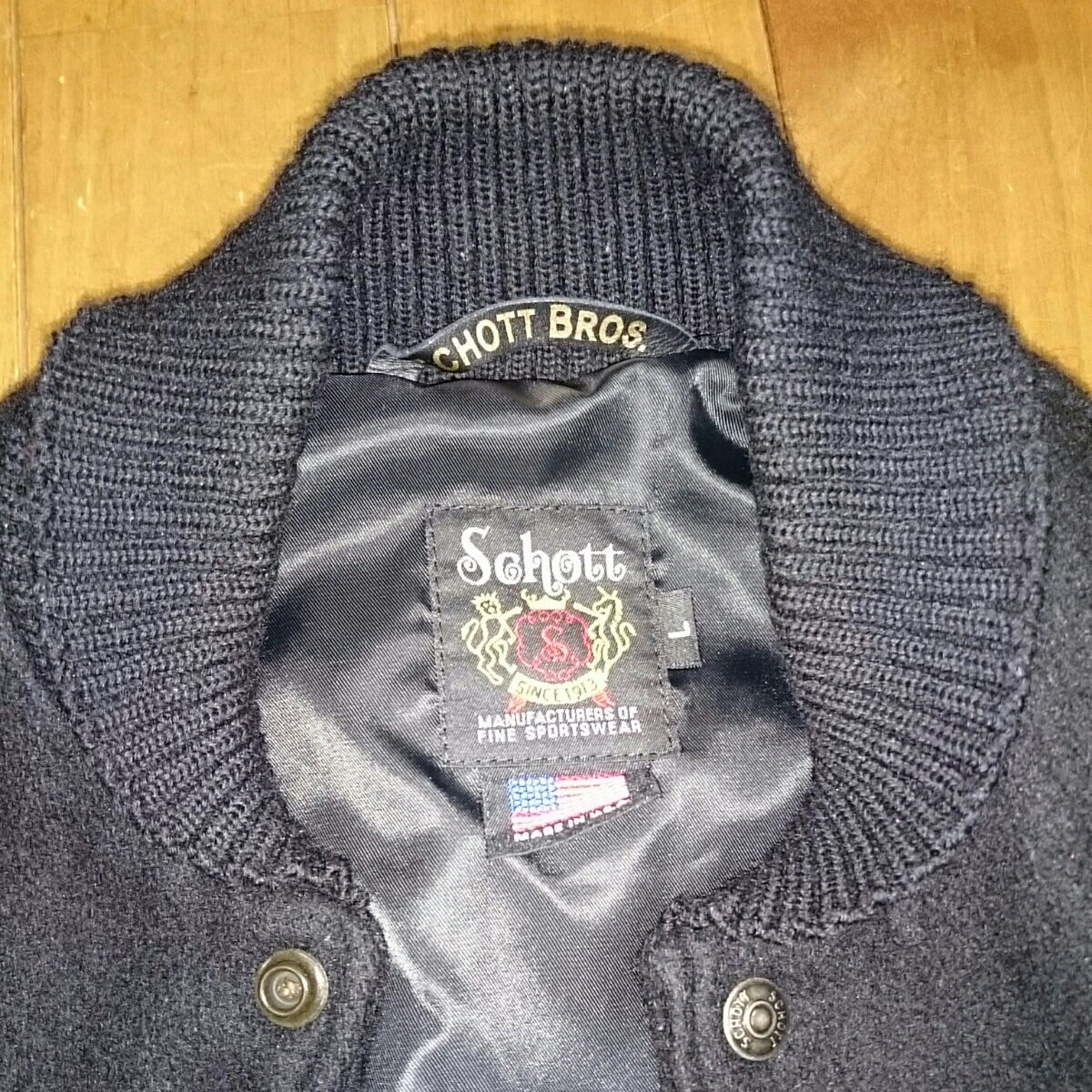 Schott×AMERICAN RAG CIE ショット×アメリカンラグシー別注 スタジャン