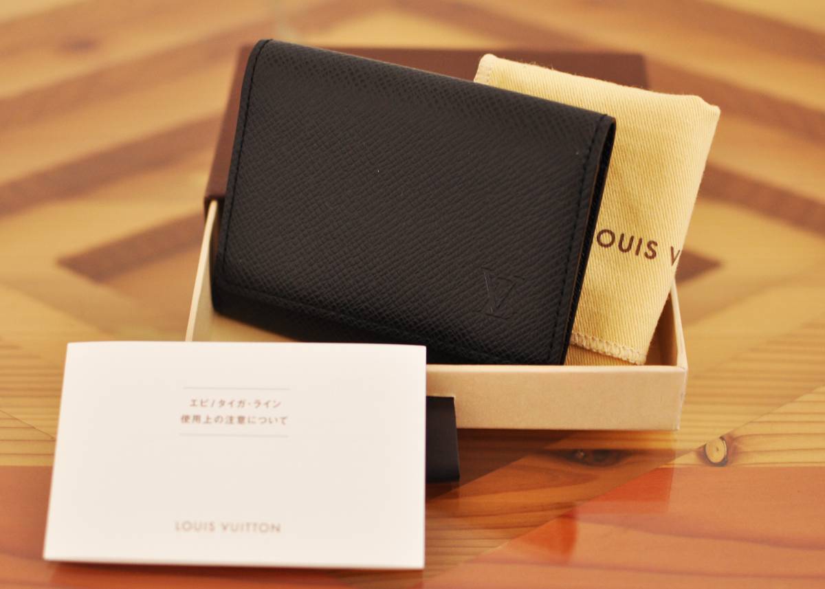 正規品】☆超美品!ルイ ヴィトン タイガ アンヴェロップ・カルト ドゥ