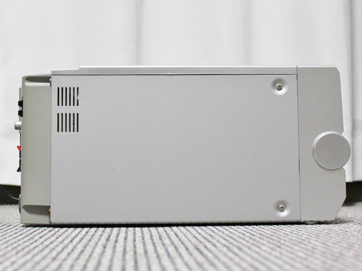 Victor 2MD/CD/カセットコンポ UX-W5-S(CA-UXW5-S)□CD-MD倍速録音可