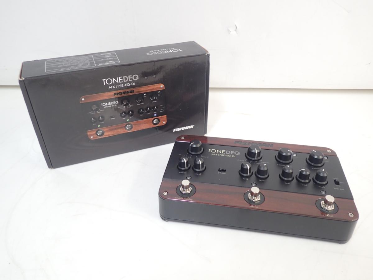 FISHMAN プリアンプ マルチエフェクター TONEDEQ フィッシュマン ⇔ 4FA39-3