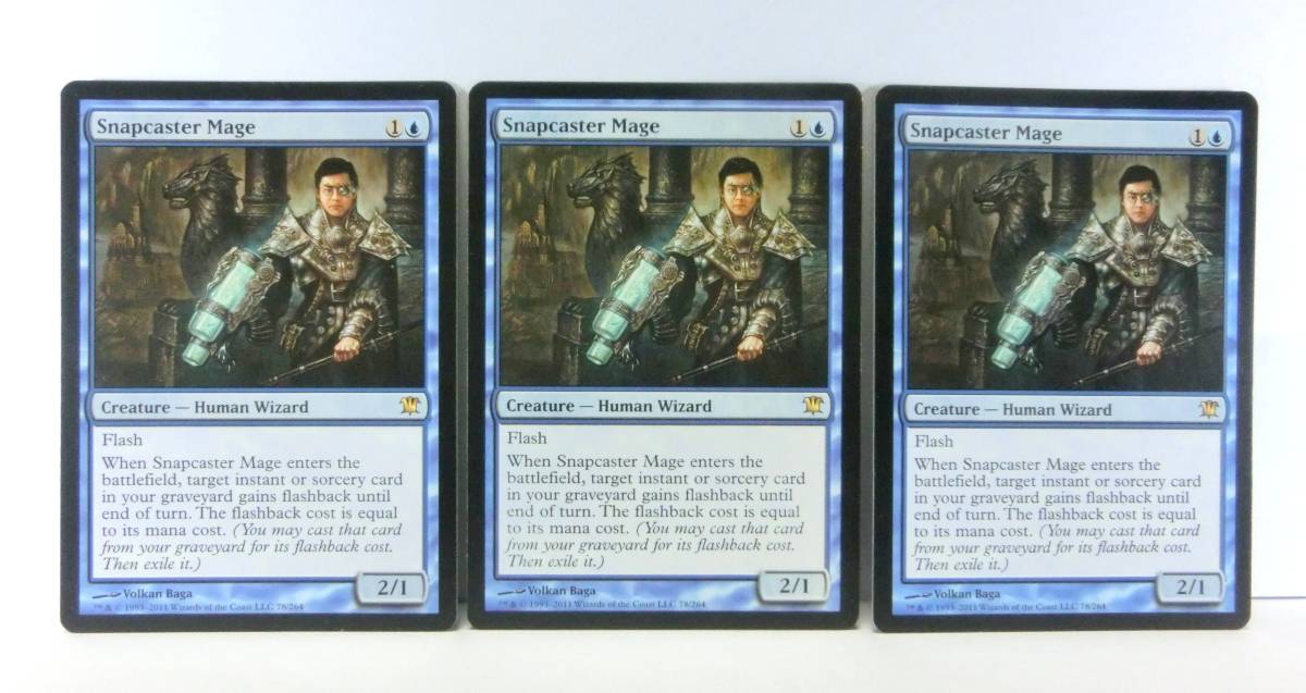 瞬唱の魔道士 MTG Mage ⁄ Snapcaster 英語版 Foil《瞬唱の
