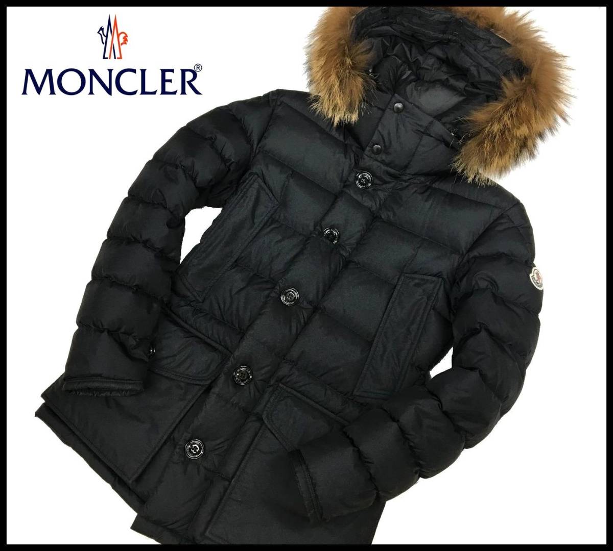 【正規品】モンクレール　ダウンジャケット　サイズ3 国内正規品 定価275400円 MONCLER モンクレール 15AW CLUNY GIUBBOTTO
