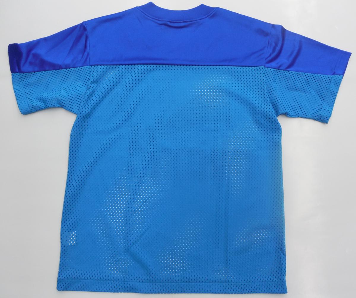 送料無料!!新品保管品◆PUMAプーマＶ首半袖ゲ－ムシャツ　ブルーＭ◆_2