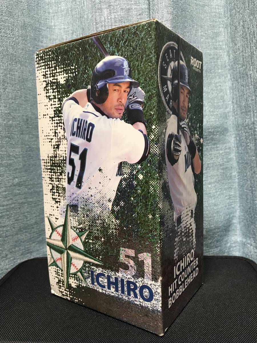イチロー 2011 バブルヘッド ボブルヘッド ヒットカウンター付き プロ
