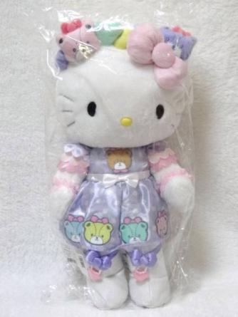 未使用 サンリオ ハローキティ 40th 40周年 タイニーチャム HUG ぬいぐるみ ドール 特大 キティ 完売品