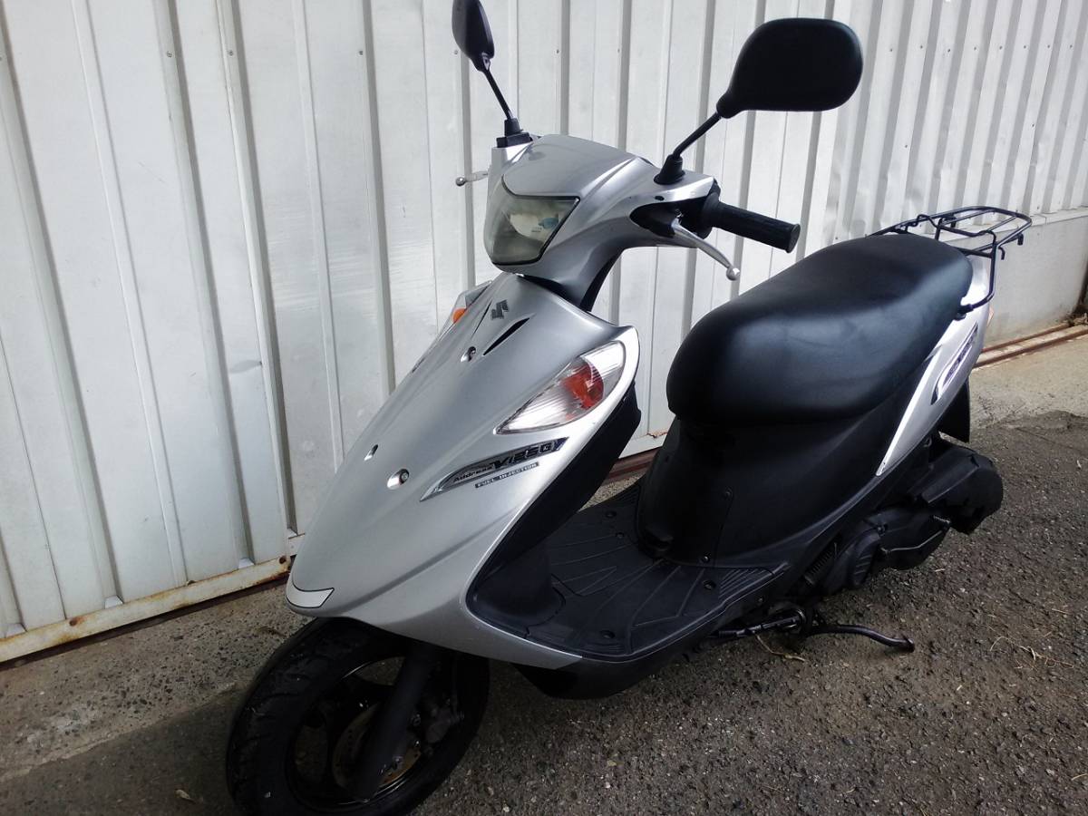スズキ アドレスV125G シルバー 佐賀 福岡(51cc-125cc)｜売買された 