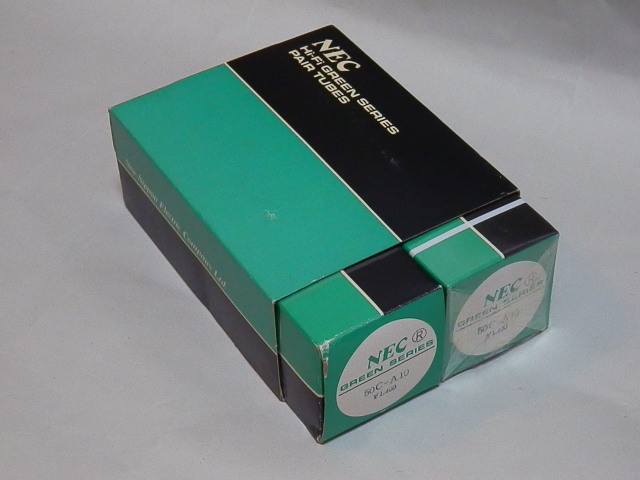 現状品 NEC 50C-A10 GREEN SERIES 真空管 NEC Green Series 真空管 50C-A10 2点 【公式通販】