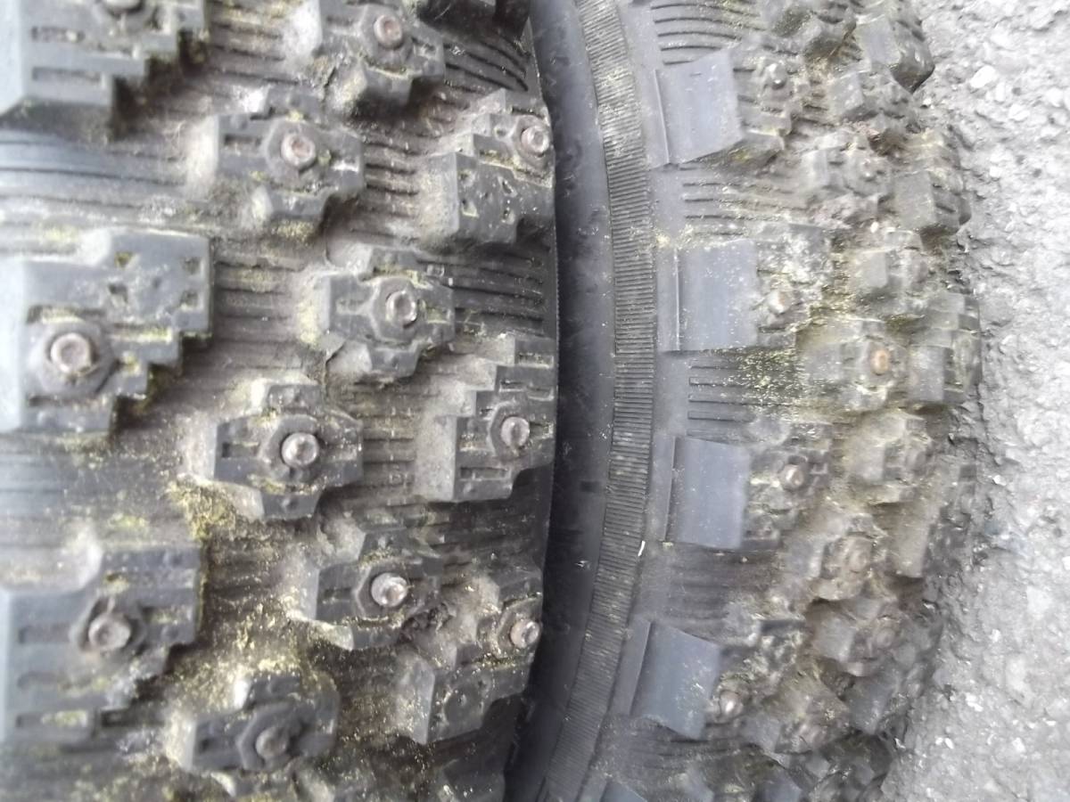 旭川 フルピン スパイクタイヤ 155/65/R13 軽サイズの通販はau PAY 
