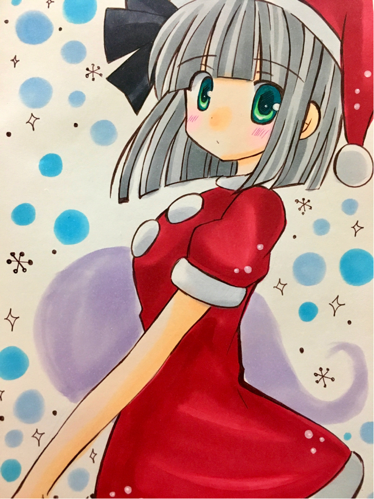 手描きイラスト 東方 魂魄妖夢 水着 サンタコス 手描きイラスト 売買されたオークション情報 Yahooの商品情報をアーカイブ公開 オークファン Aucfan Com