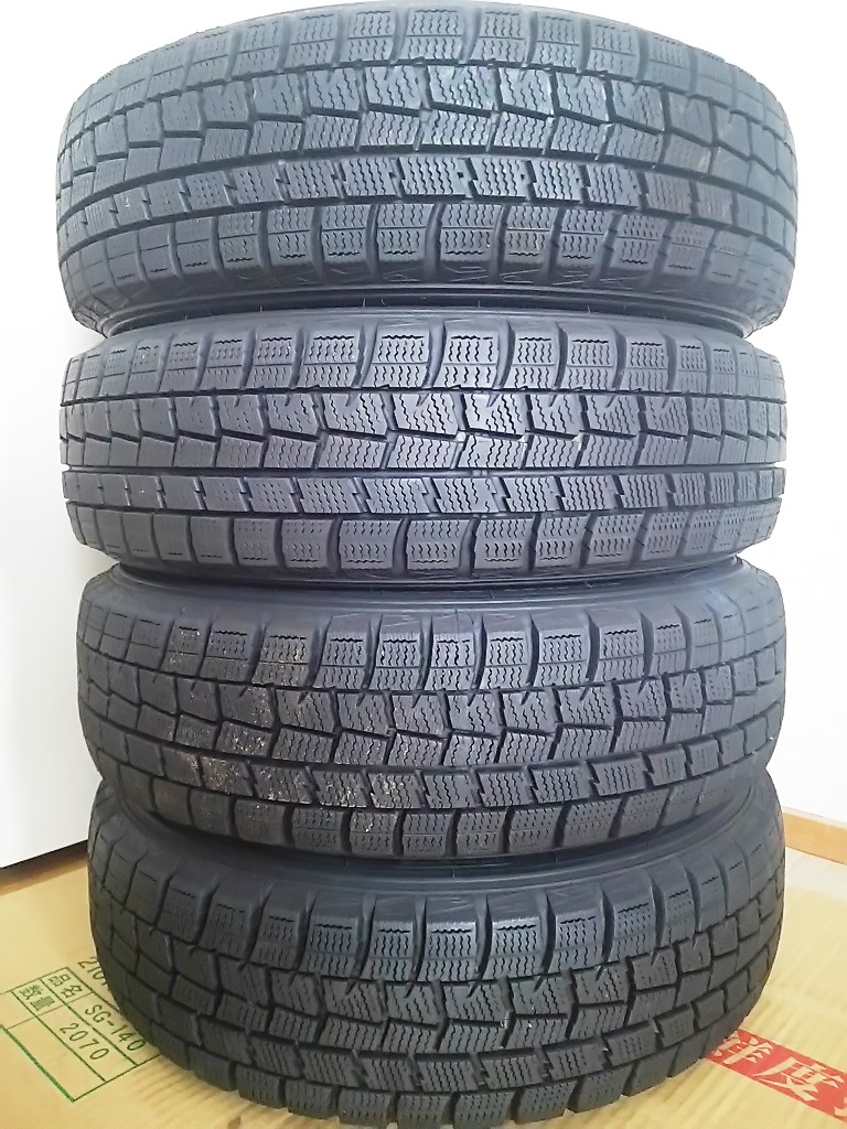 ☆送料無料☆ 155/65R13 8～9分山 ダンロップ WINTERMAXX WM01 4本