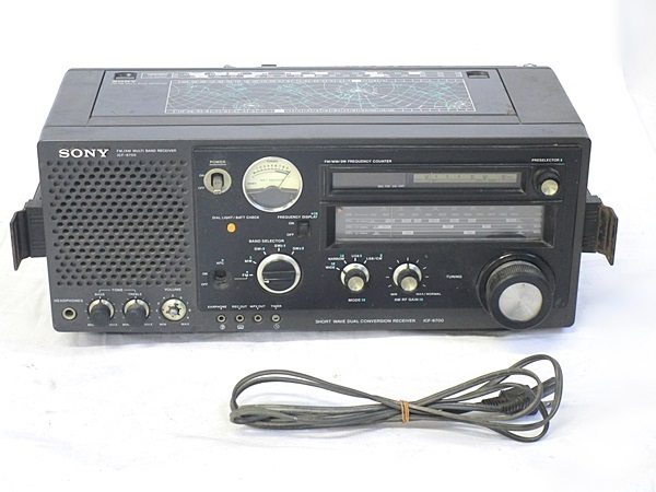 21/140-17 SONY ソニー FM/AM MULTI BAND RECEIVER ICF-6700 マルチ