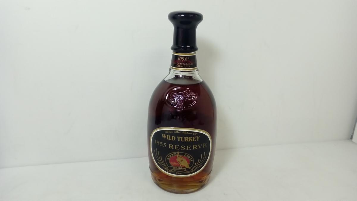 古酒☆WILDTURKEY /ワイルドターキー 1855 RESRVE リザーヴ バーボン ☆ 750ml 54.8% 箱付き 未開栓 D5973