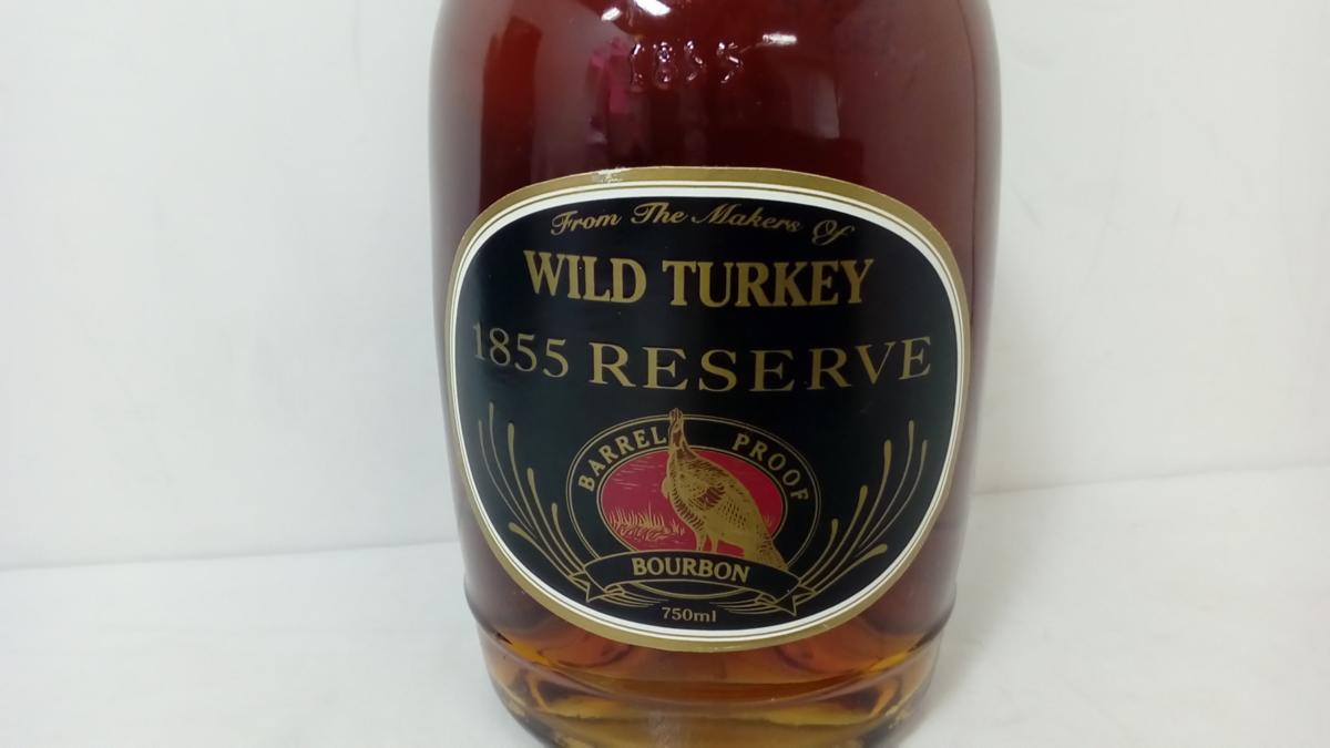古酒☆WILDTURKEY /ワイルドターキー 1855 RESRVE リザーヴ バーボン ☆ 750ml 54.8% 箱付き 未開栓 D5973