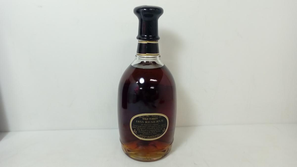 古酒☆WILDTURKEY /ワイルドターキー 1855 RESRVE リザーヴ バーボン ☆ 750ml 54.8% 箱付き 未開栓 D5973