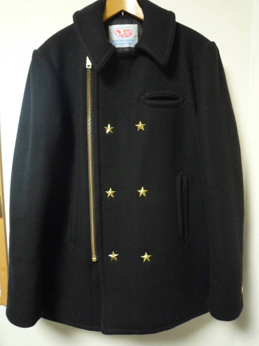 極美品 テンダーロイン tenderloin Pコート 星 スタッズ Mサイズ