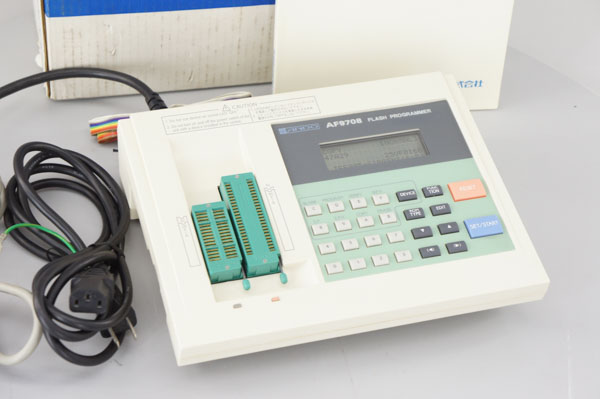 DW ANDO AF9708 EP-ROM PROGRAMMER 取扱説明書付 FLASHプログラマー ST1365167(その他)｜売買され ...