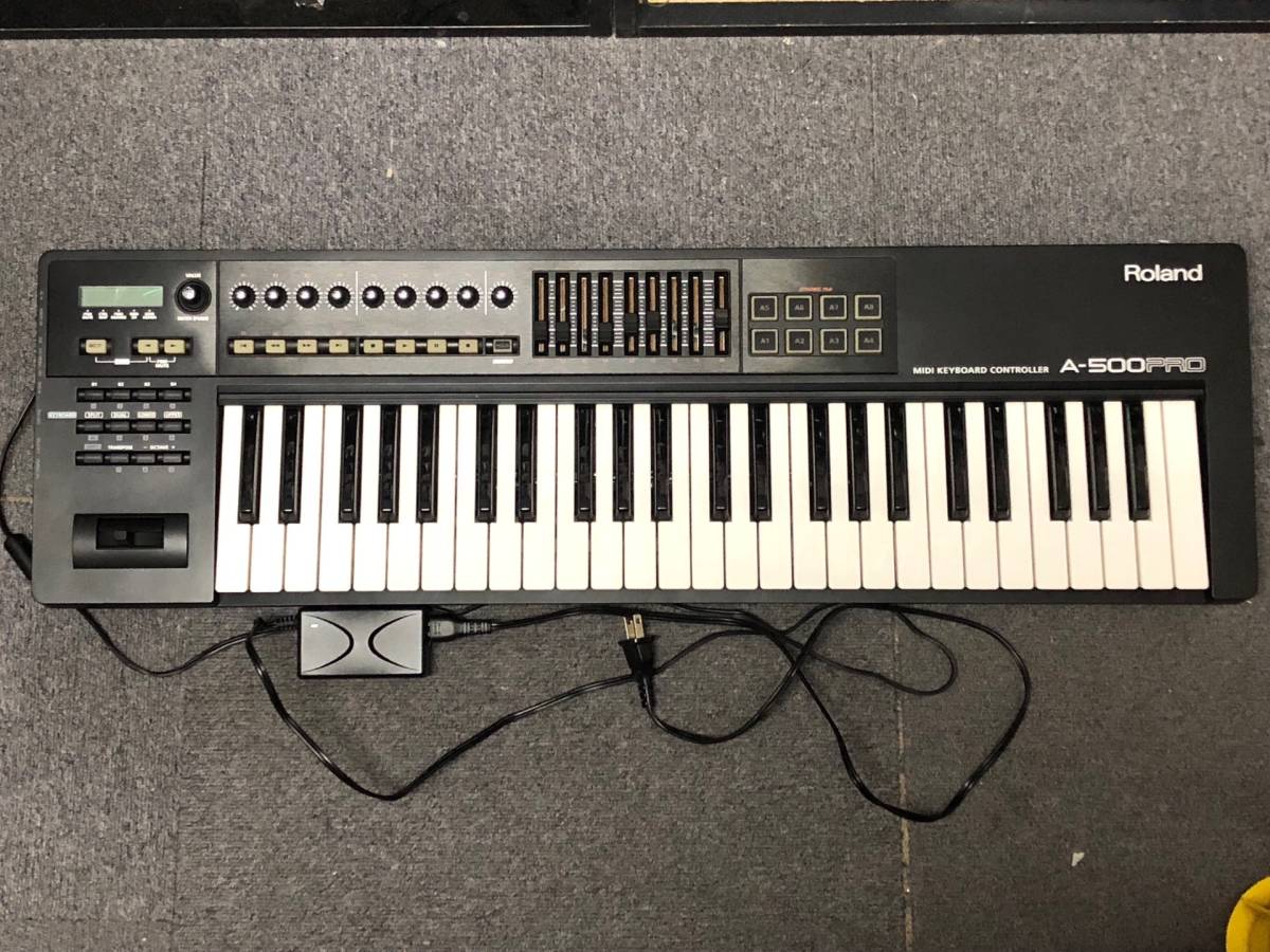 楽器、器材 ローランド MIDIキーボードコントローラー A-500PRO-R 49鍵