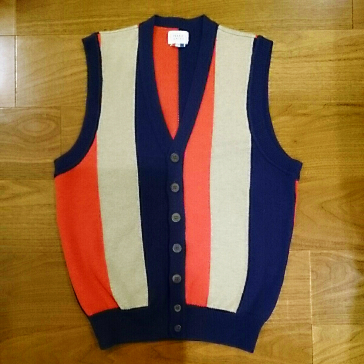 パーリーゲイツ ウール100％ベスト