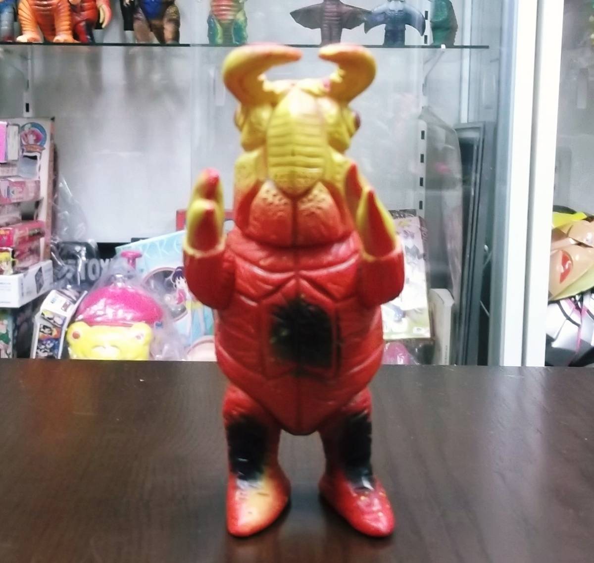 当時物◆ブルマァク　怪獣ソフビ◆ノコギリン◆ミドルサイズ◆検マルサン