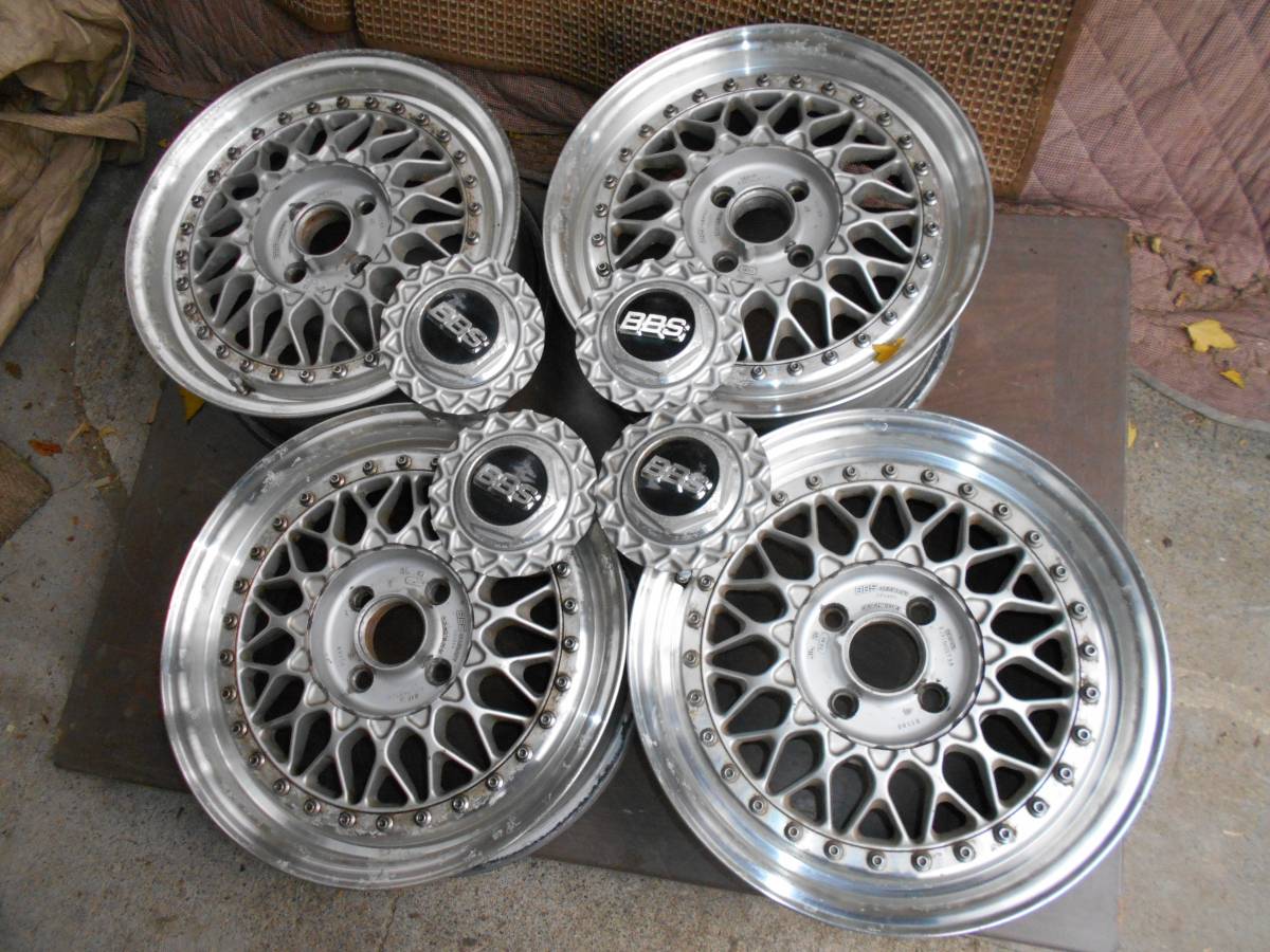 BBS RS 6j 15インチ 4x100 Yahoo!オークション for E30 BMW 0 Golf Mk2 