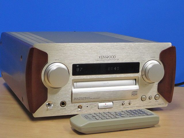 KENWOOD☆美品 メンテ済 動作良好☆高音質 CDチューナーアンプ☆K270