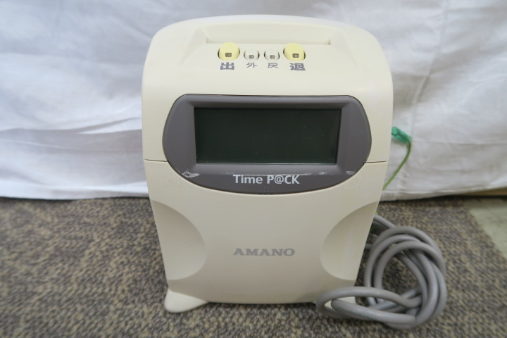 900★AMANO アマノ　Time PACK　タイムレコーダー　TP@C-20　動作品　保証付★