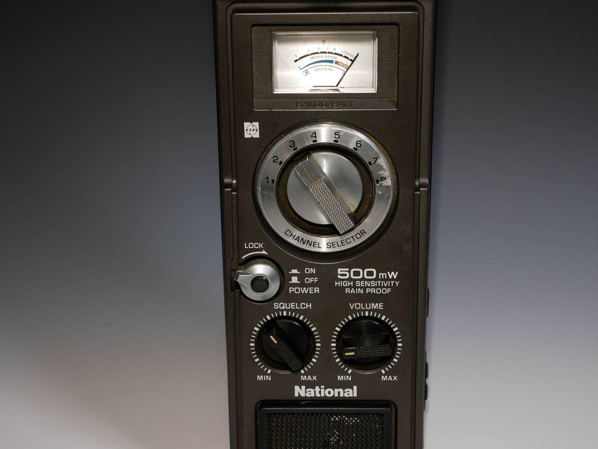 ナショナル RJ-380 CBトランシーバー (ジャンク) ナショナルRJ-380 CB