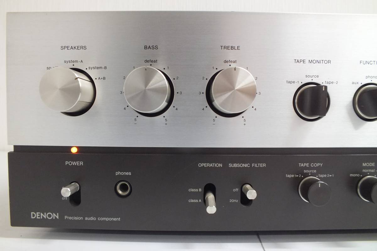 DENON プリメインアンプ PMA-830 デノン ジャンク - メルカリ A class