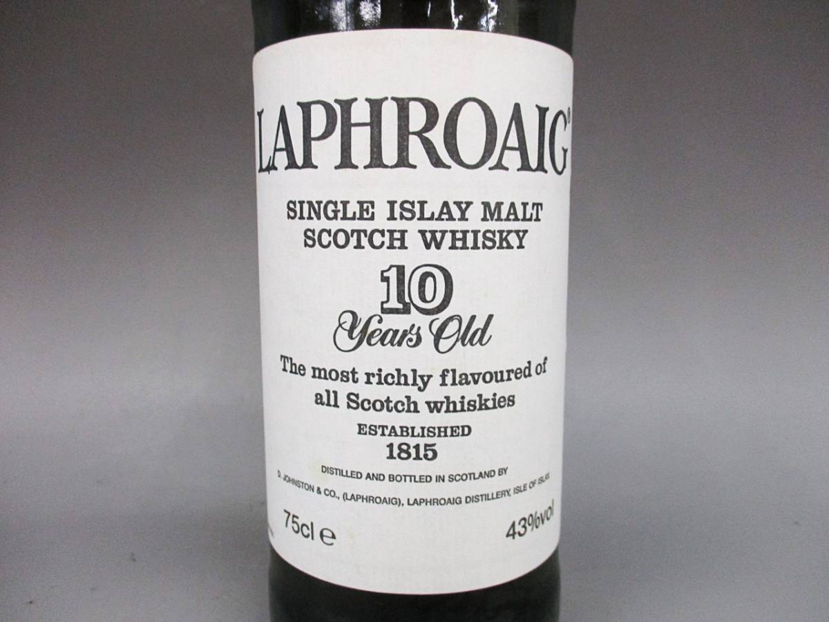 10年 ラフロイグ – 0 LAPHROAIG : ラフロイグ10年 years 北海道根本 