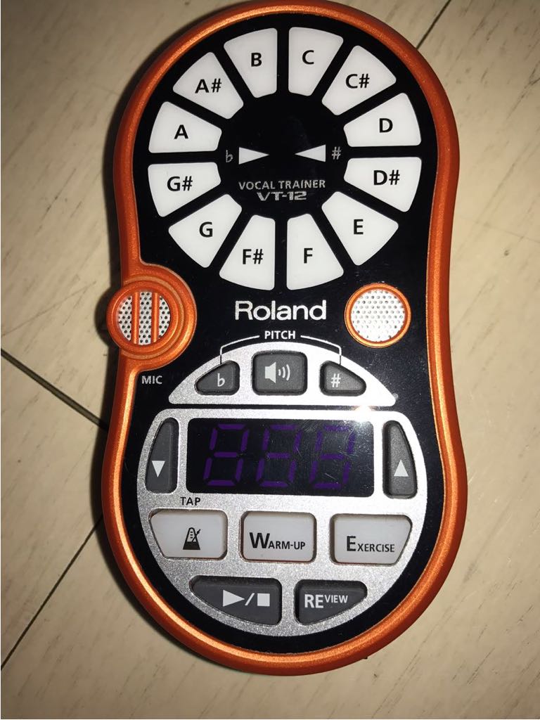 Roland ボーカルトレーナー VT-12 オレンジ レアカラー | ACADEMY