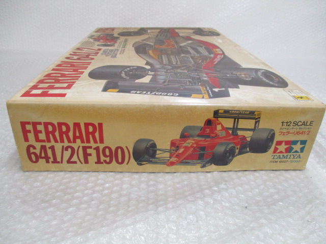 説明書欠品 タミヤ 1/12 ビッグスケールシリーズ NO.25 フェラーリ641