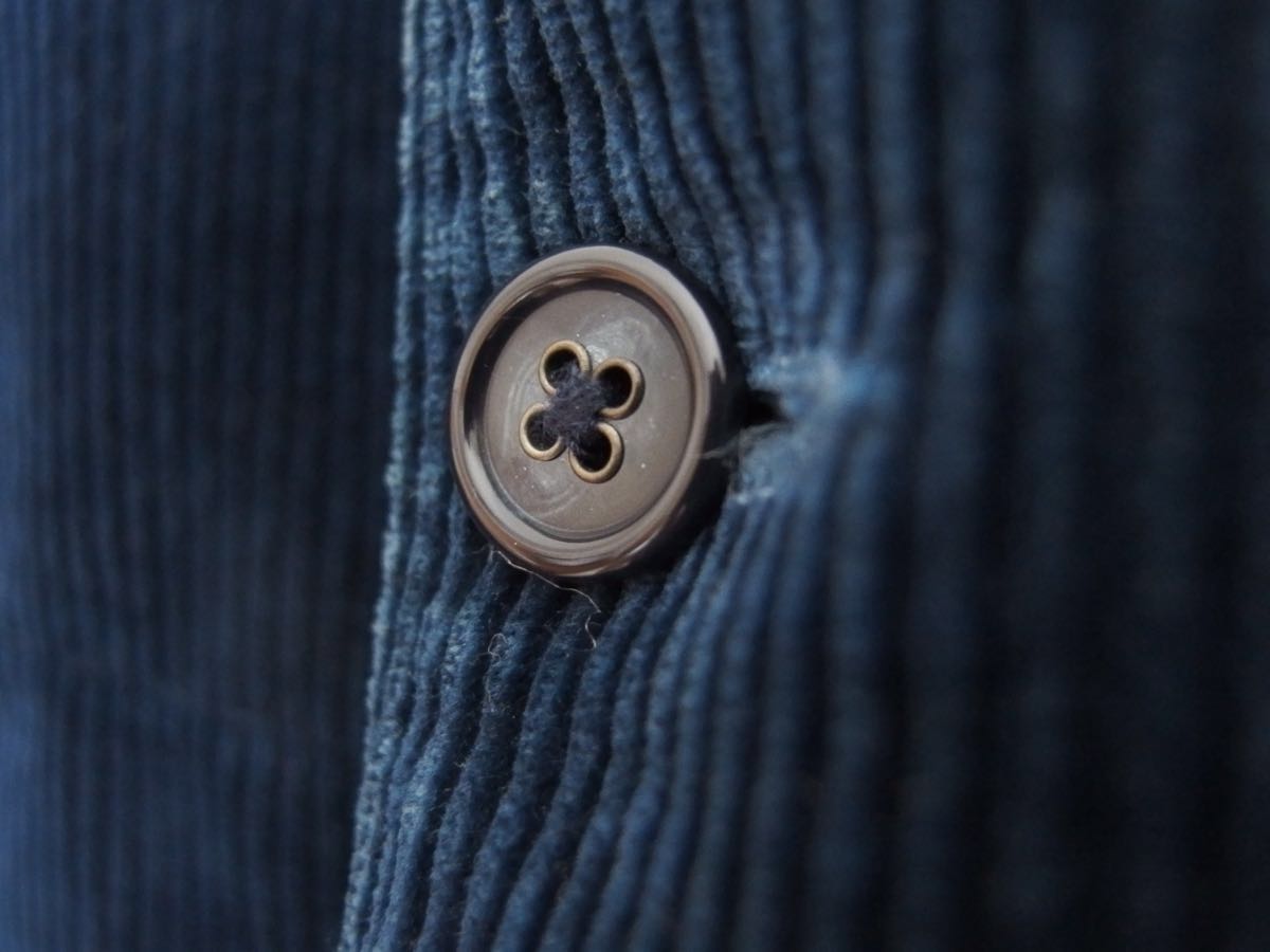 美品】PORTER CLASSIC CORDUROY DOUBLE JACKET NAVY M ポーター