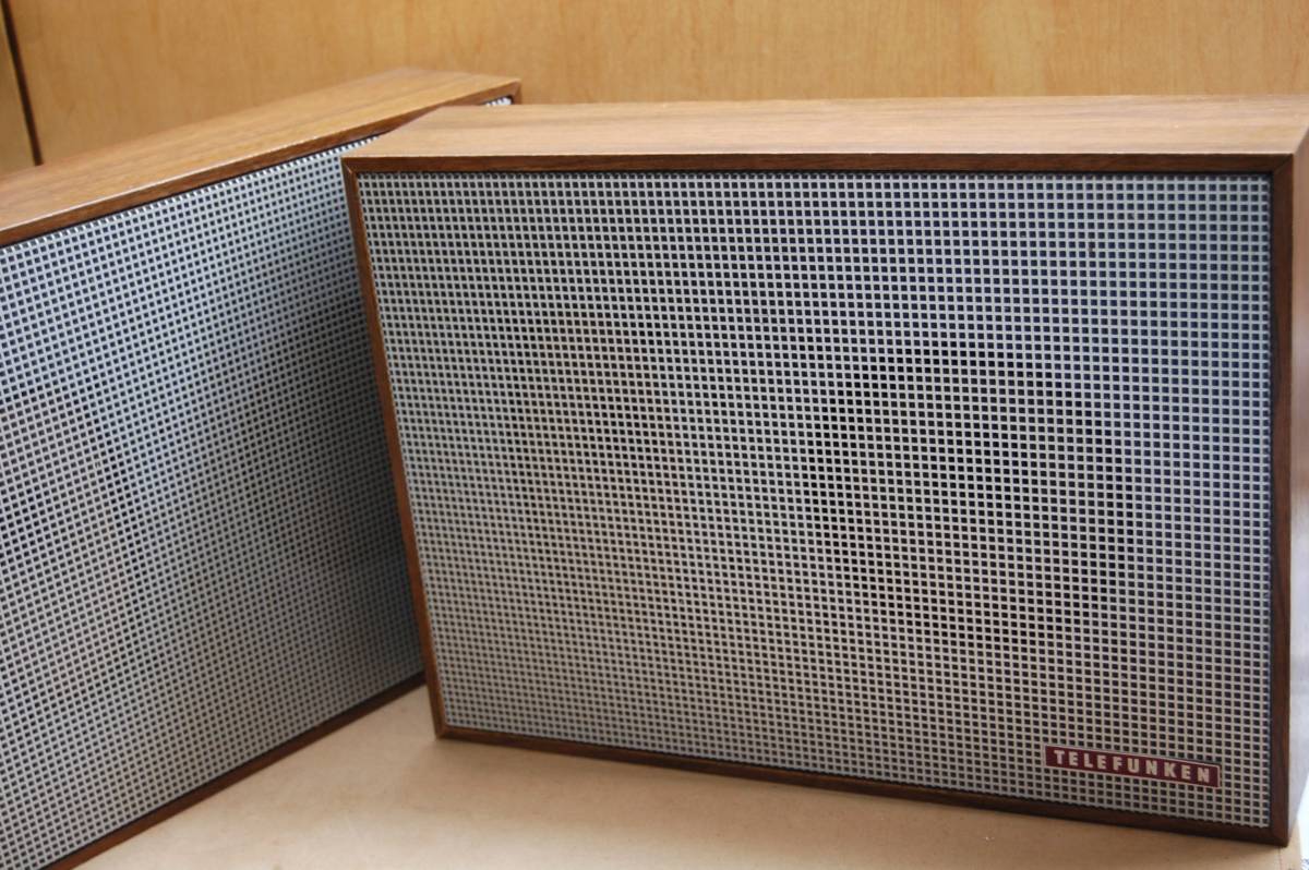 TELEFUNKEN Hi-Fi Klangbox WB 50 Vintage Speaker Systems pair
