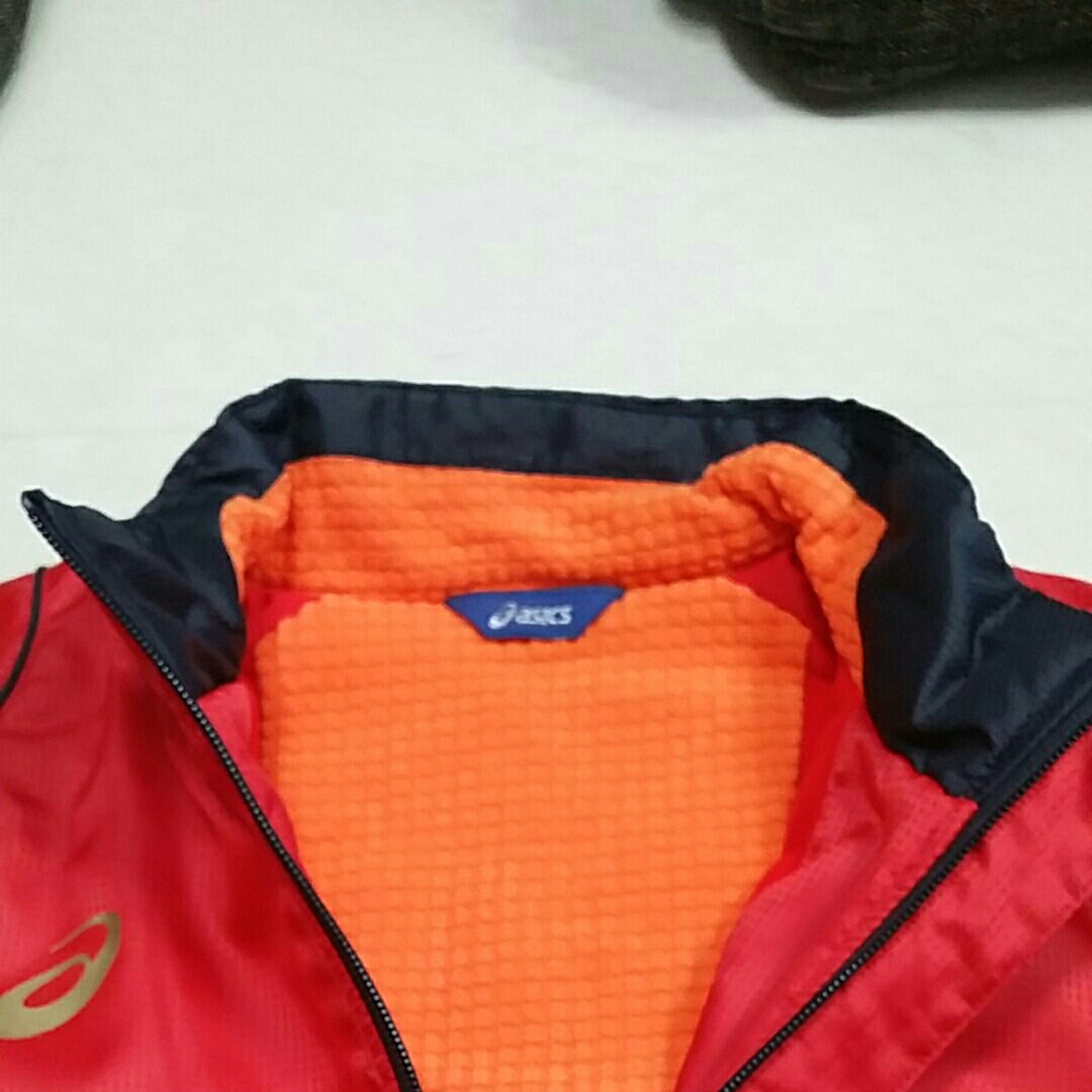 アシックス　モーションサーモ　ジャージ上下セット160　新品未使用　真冬でのスポーツに最適。かなり温か。