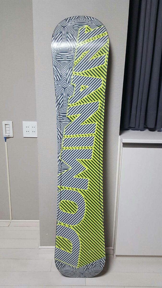 美品/スノーボード/BURTON/DOMINANT/バートン/ドミナント/スリック/154/パーク/グラトリ/ジブ_2