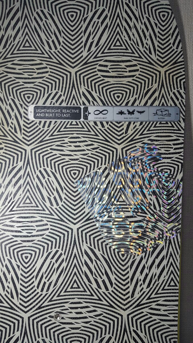 美品/スノーボード/BURTON/DOMINANT/バートン/ドミナント/スリック/154/パーク/グラトリ/ジブ_4