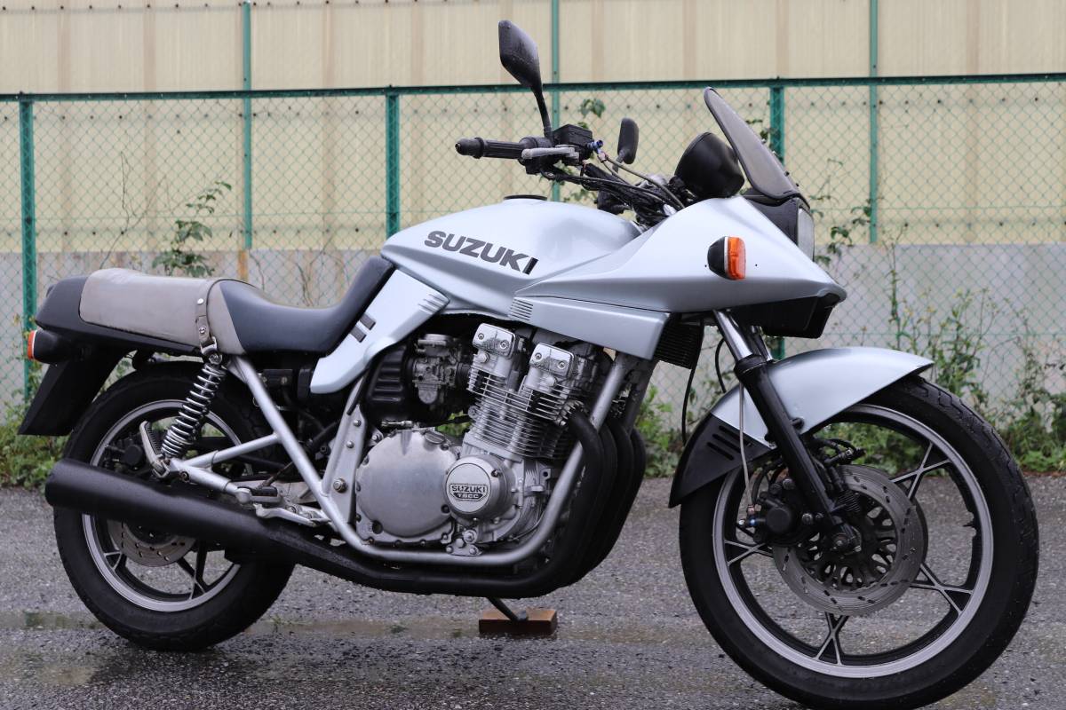 売切り 初期型 19インチ GSX750S カタナ GS75X 基本整備済 1100 400  