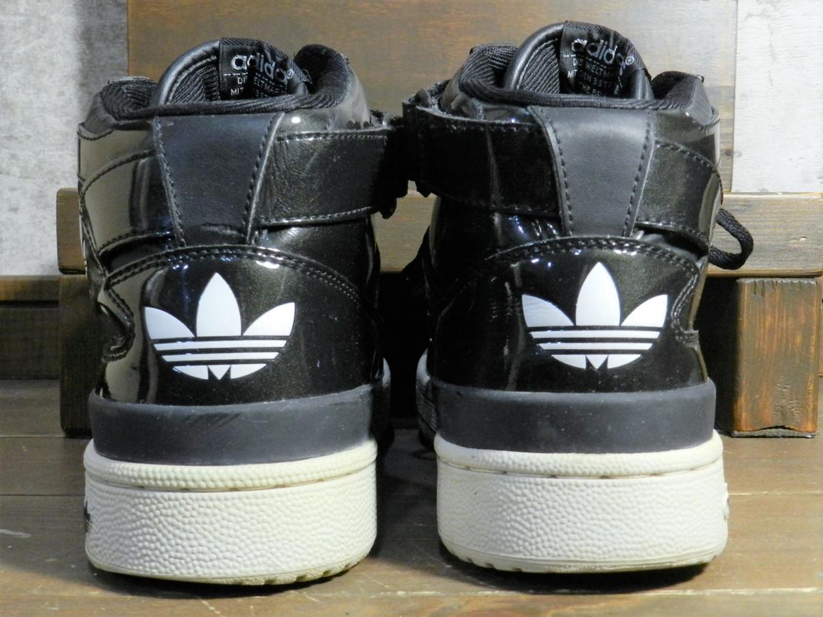 アディダス フォーラム ミッド 黒白 パテント 28cm Forum Mid Adidas エナメル 28 0cm 売買されたオークション情報 Yahooの商品情報をアーカイブ公開 オークファン Aucfan Com