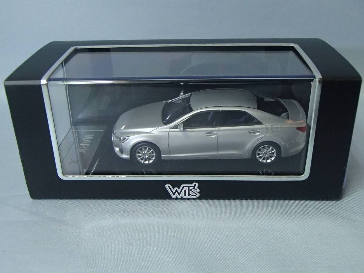 高品質，送料無料 Wits 1/43 トヨタ マークX 2.5G Sパッケージ シルバー CT515(乗用車)｜売買されたオークション情報、yahooの商品情報をアーカイブ公開 - オークファン 乗用車