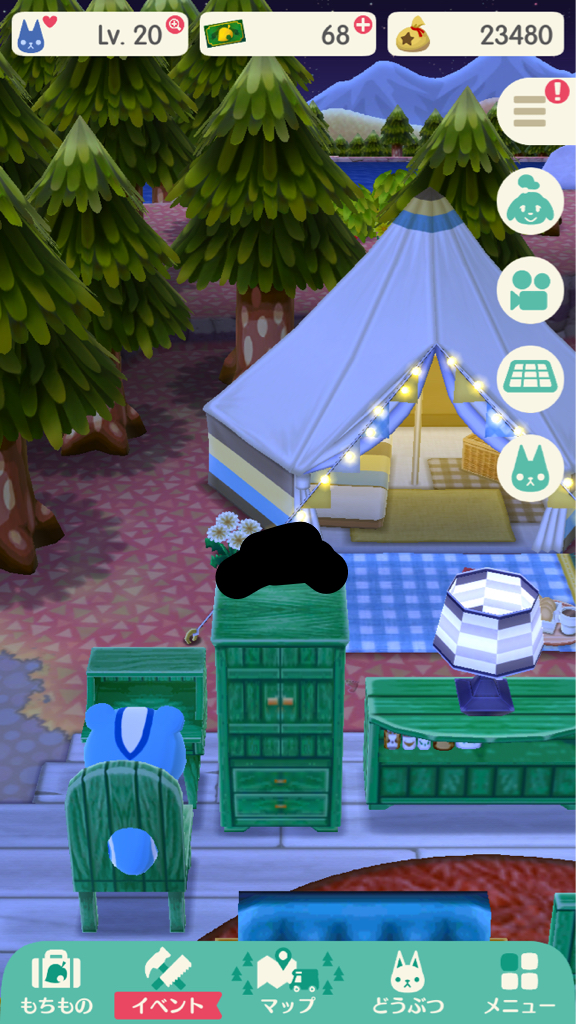 【引退格安】どうぶつの森 ポケットキャンプ ポケ森 キャンパーレベル20 ベル20000↑ 出遅れた方にオススメ