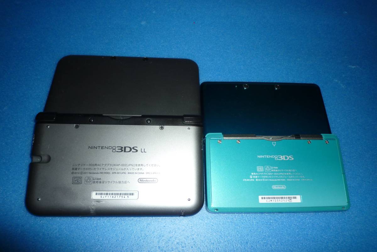 Nintendo 3DSLL グレー 外箱 説明書 【任天堂】 ニンテンドー3DS