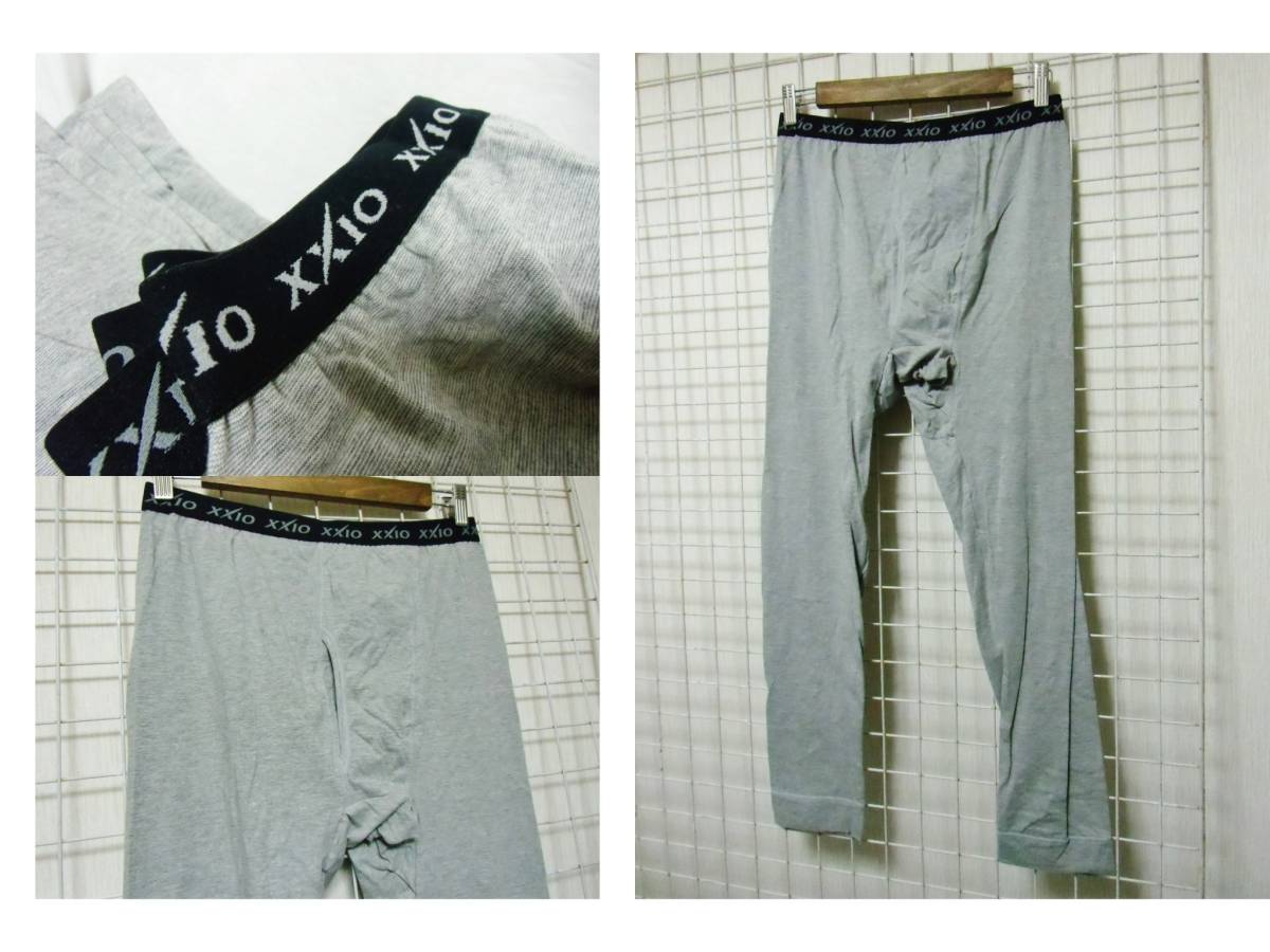 ＊新品 まとめ売り４枚★XXIO ゼクシオ モリリン株式会社 保温 スパッツ タイツ ゴルフインナーパンツ Lグレー紳士ステテコパッチ_1