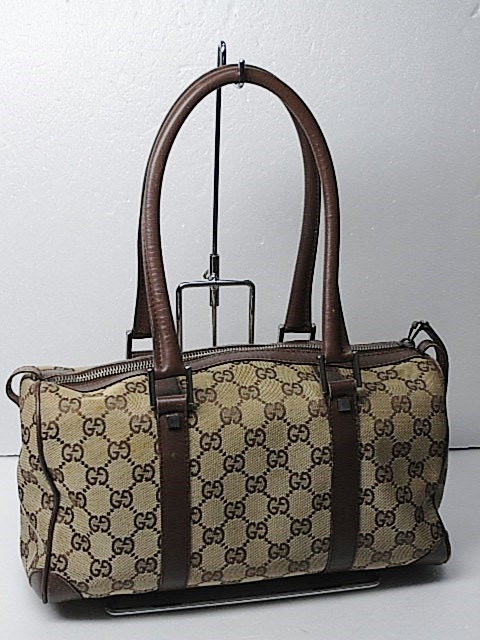 グッチ GGキャンバス ミニボストンバッグ GUCCI ハンドバッグ 
