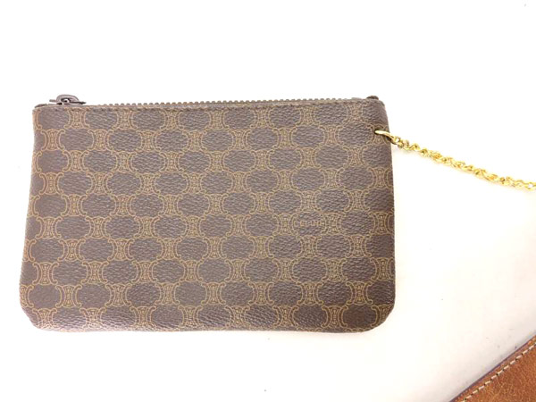 マカダム セリーヌショルダー CELINE セリーヌ ハンドバッグ