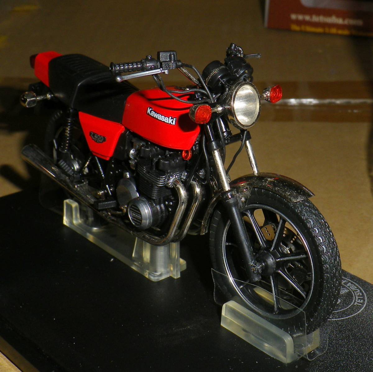 1/18 Z400FX ファイヤークラッカーレッド マルサン 鉄馬