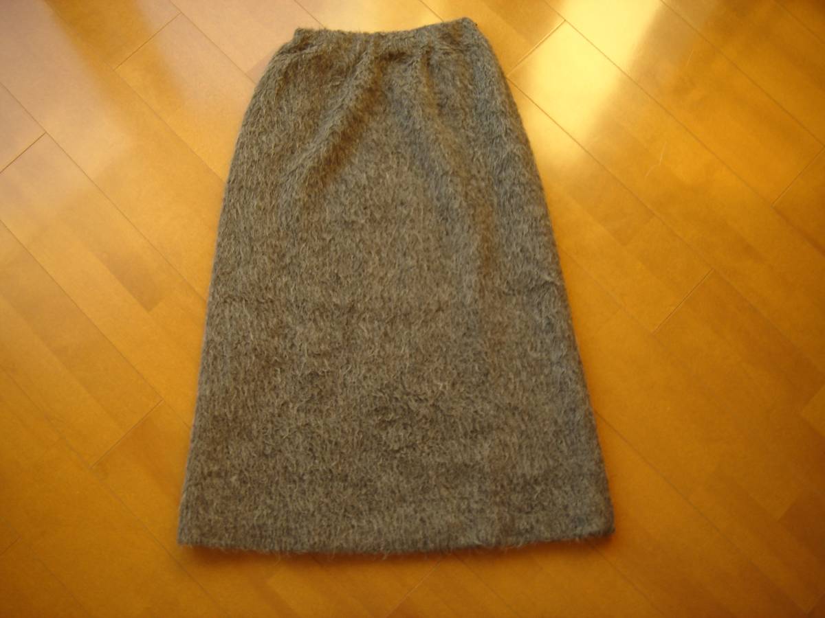 JURGEN LEHLヨーガンレール ウール＆アルパカもこもこスカート